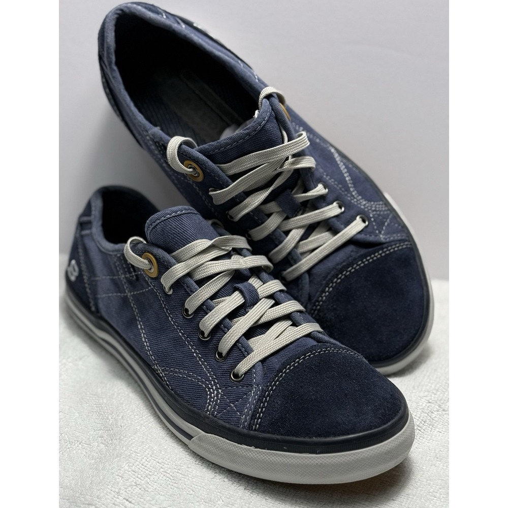 Skechers Diamond Back Levon Memory Foam Suede Canvas Men's Relaxed SZ 7.5‎ HTF